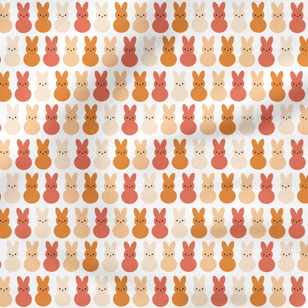 Bunnies (Neutral) | Children Fabric Design | Julie Storie Designs